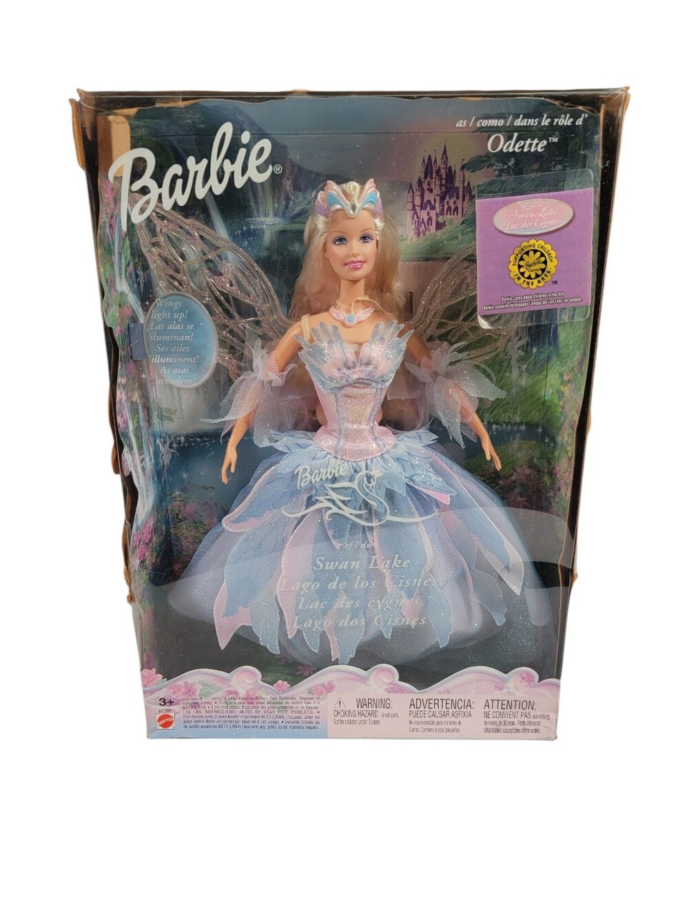 Mattel 2003 Barbie Swan Lake Odette Collectible HTF Fairy Doll B2766